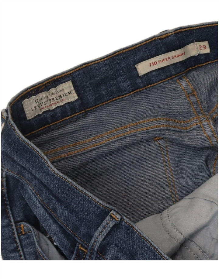 Blugi Levi's 710 Super Skinny W29 L29 Albastru