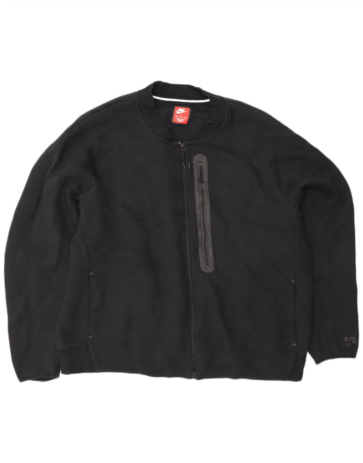 Jachetă de trening pentru bărbați Nike 2XL, bumbac negru