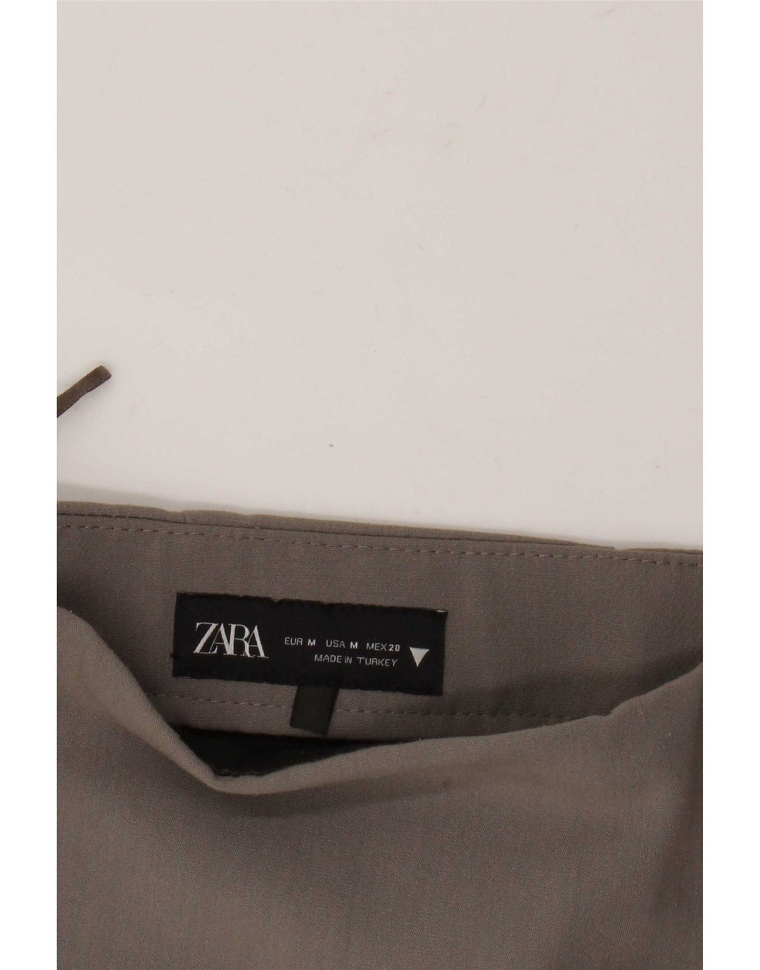 Pantaloni scurți pentru femei Zara UK 12 Gri mediu