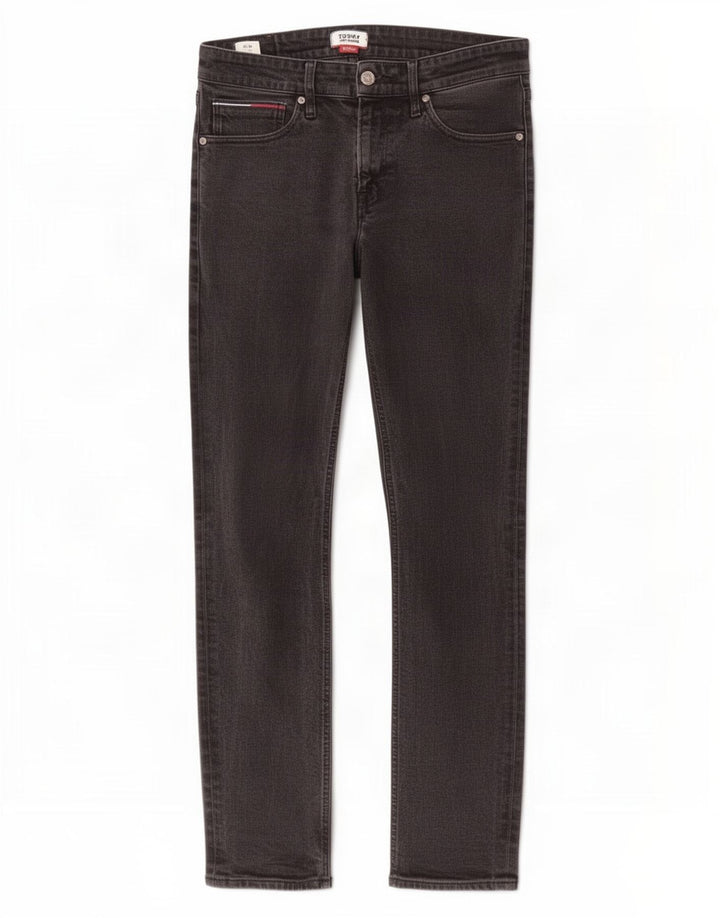 Blugi slim pentru bărbați Tommy Hilfiger W32 L32 gri