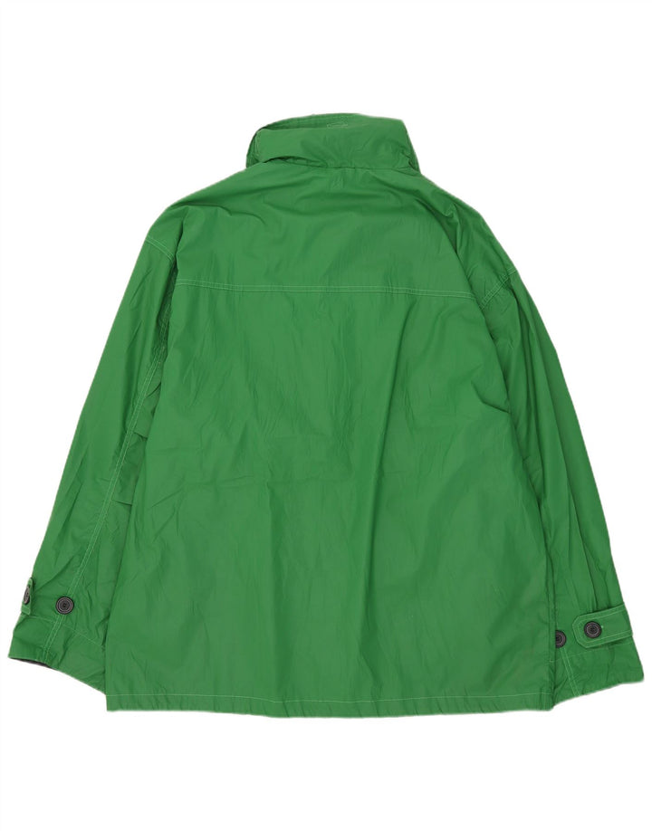 Jachetă cu glugă vintage pentru bărbați UK 42 XL Poliester verde