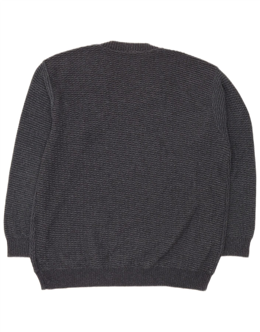 Pulover VINTAGE pentru bărbați cu decolteu în V IT 50 Medium Gri Geometric