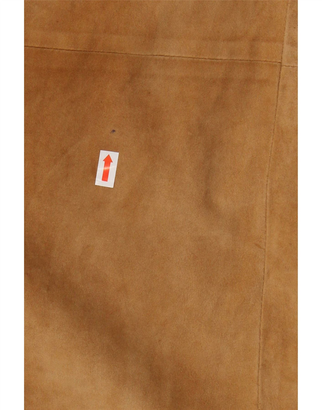 Fusta A-Line din piele intoarsa pentru femei VINTAGE W24 XS maro