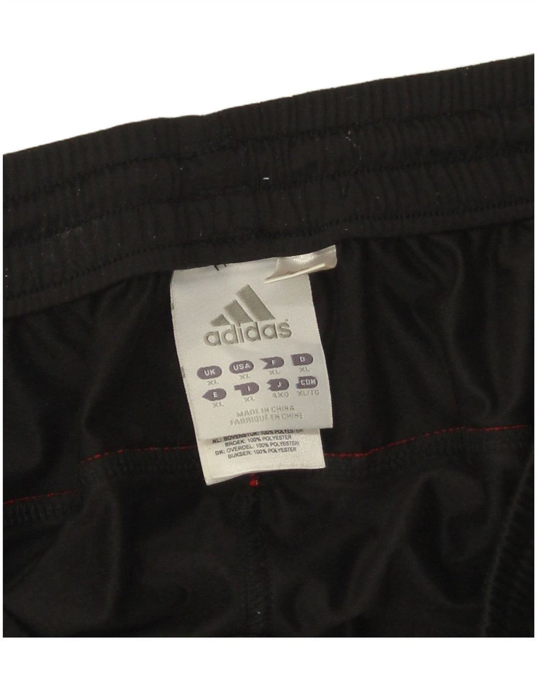 Pantaloni de trening Adidas pentru bărbați XL poliester negru