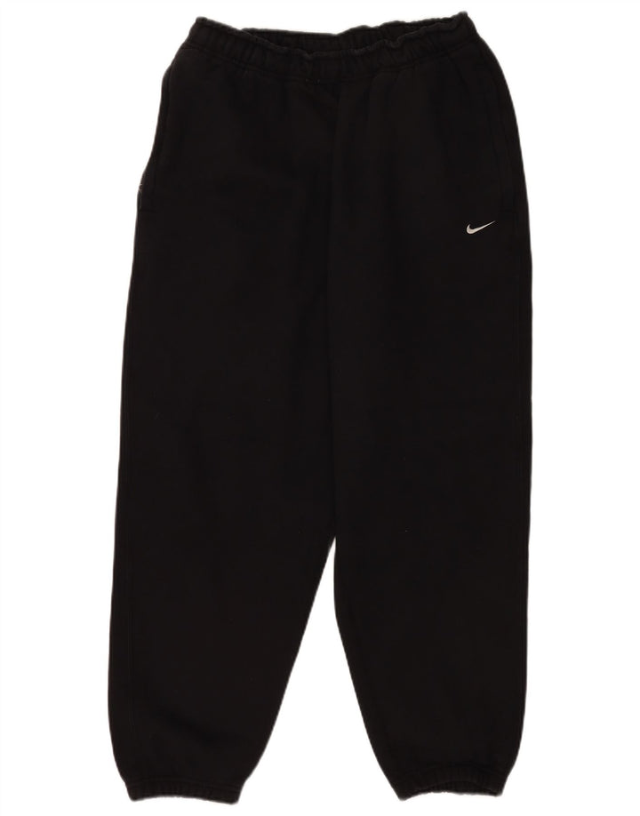 Pantaloni de trening Nike pentru bărbați Joggeri, bumbac mediu negru