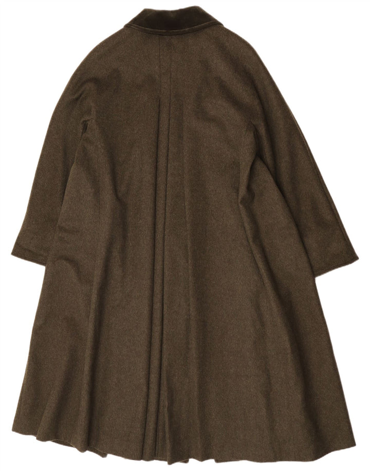 Pardesiu supradimensionat pentru femei Merlet IT 42 Medium Khaki Lână virgină