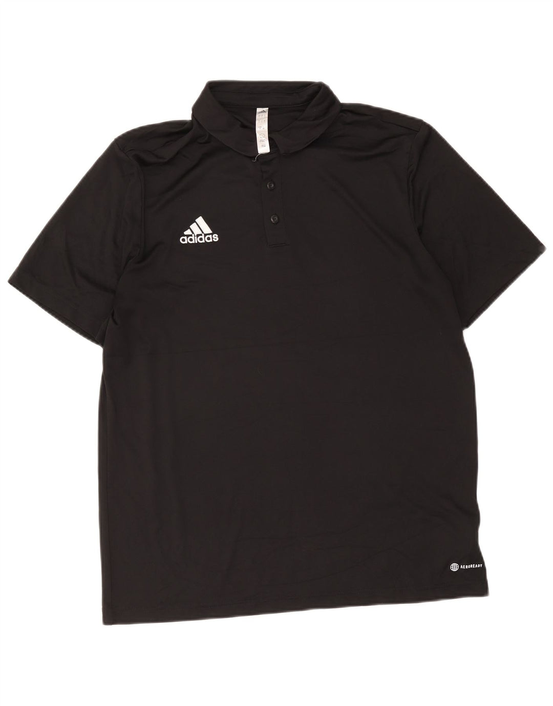 Tricou polo Adidas Aeroready pentru bărbați, mare, negru, poliester