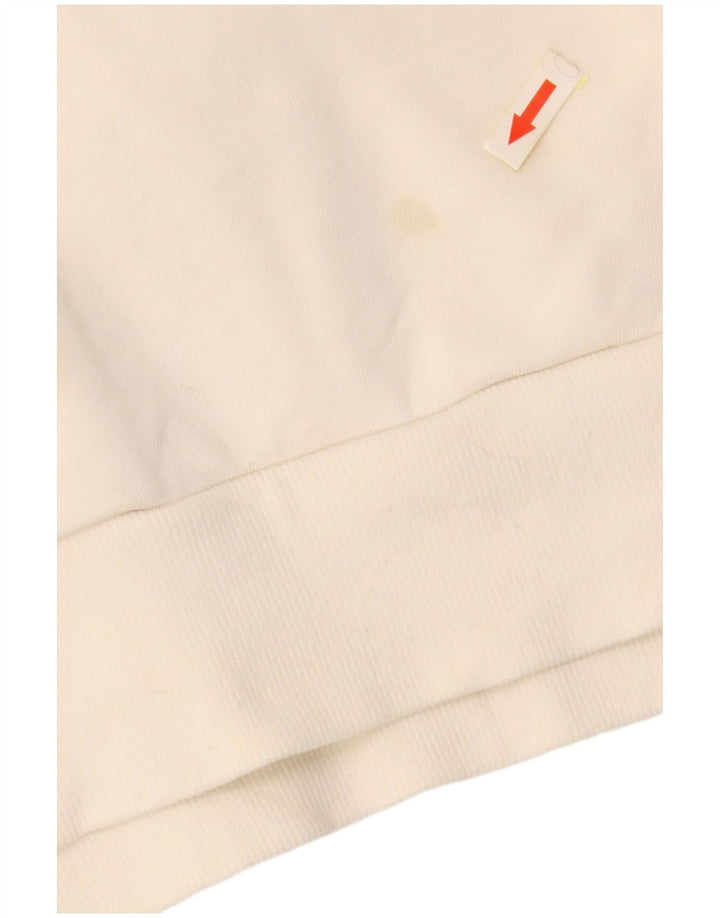 Pulover supradimensionat pentru femei PUMA UK 14 Bumbac alb mediu