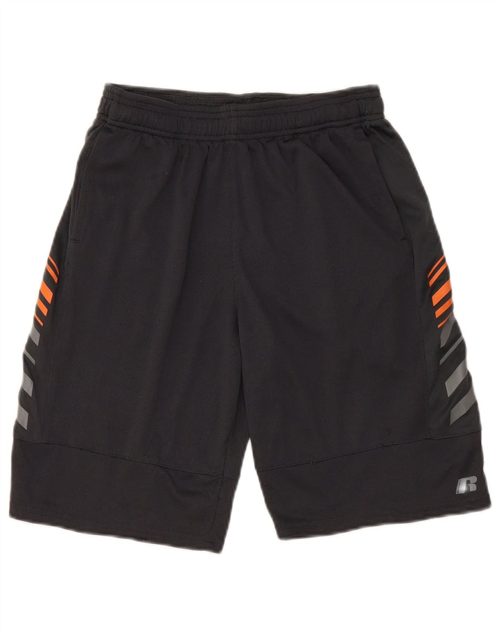 RUSSELL ATHLETIC Pantaloni scurți sport băieți 14-15 ani XL poliester negru