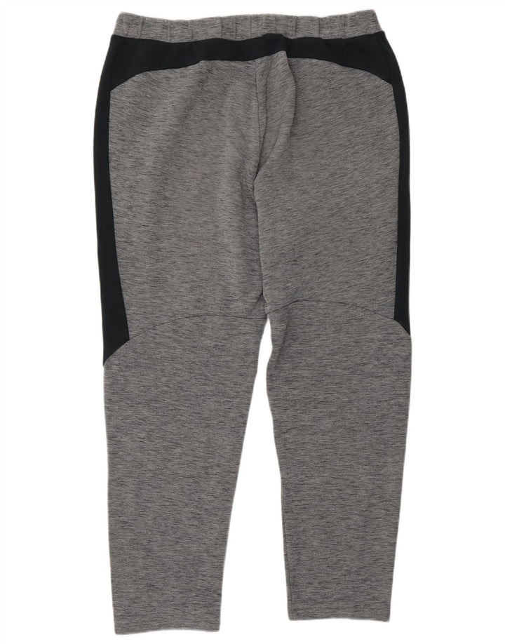 PUMA Mens Tracksuit Trousers Large  Grey Colourblock