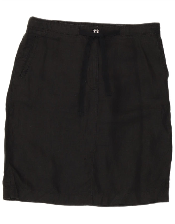Fusta dreaptă pentru femei Marks & Spencer UK 12 Medium W32 in negru