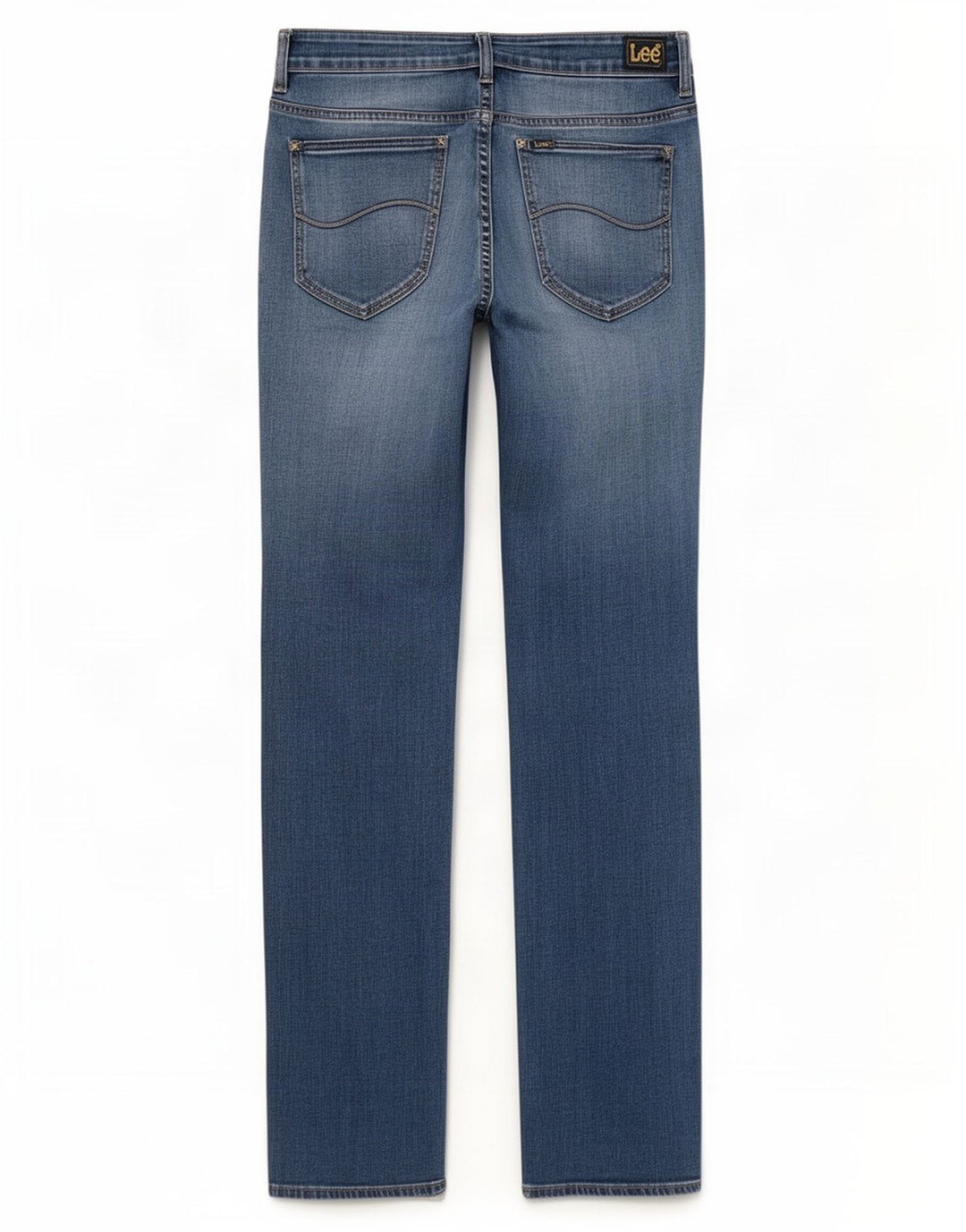 Blugi Bootcut Lee pentru femei US 13 Large W32 L33 Blue Bumbac