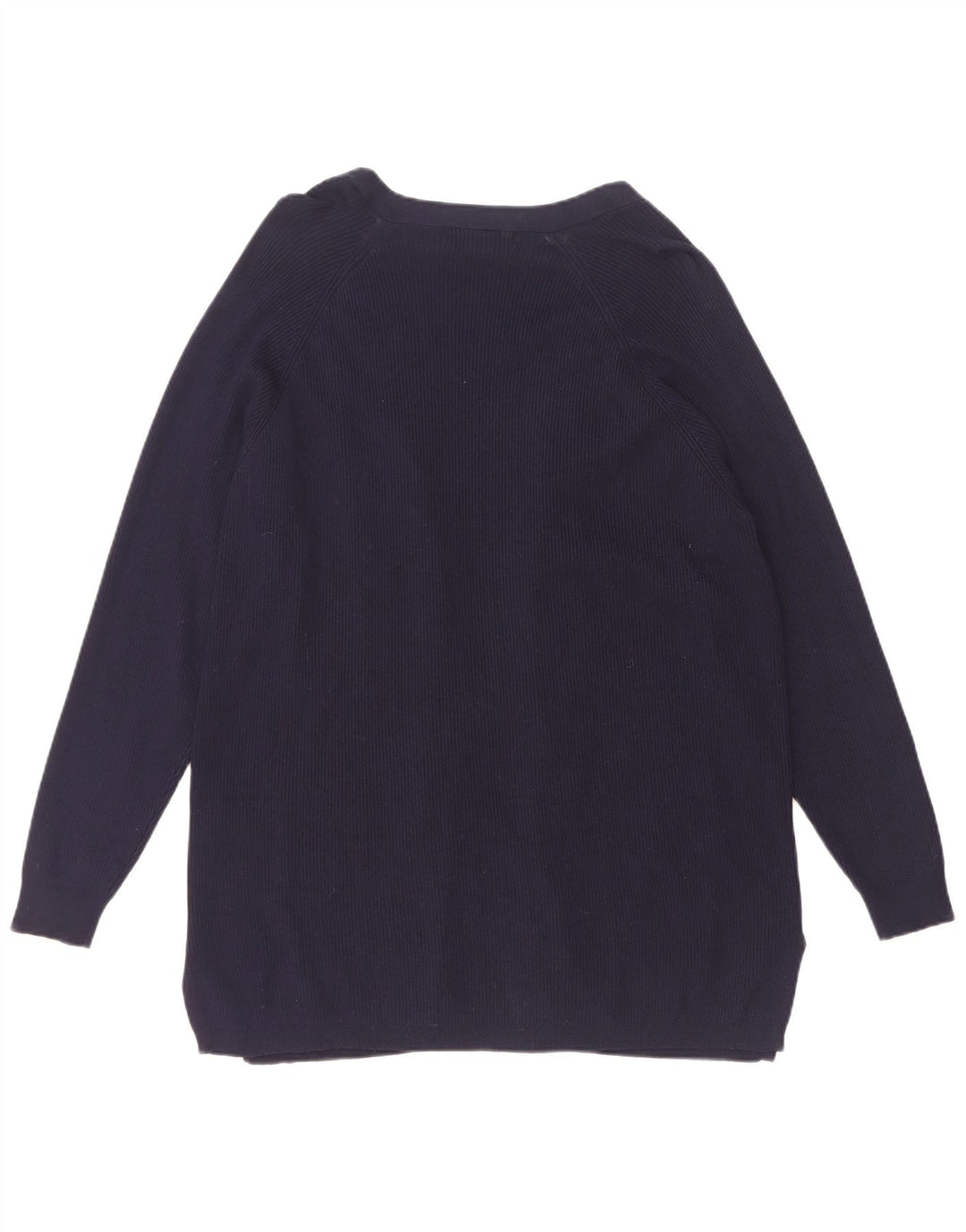 Pulover cardigan deschis pentru femei Marks & Spencer UK 14 mare bleumarin, viscoză