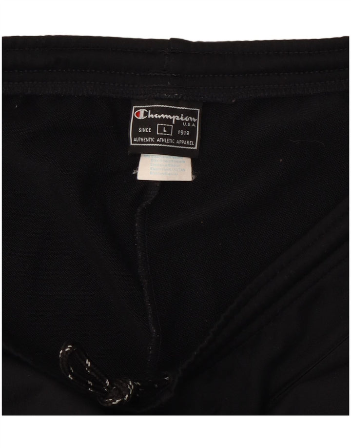 Pantaloni de trening Champion pentru femei UK 14 Poliester negru mare