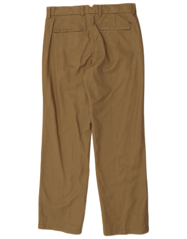 Marks & Spencer Pantaloni de costum drept pentru bărbați Blue Harbour W32 L31 bej