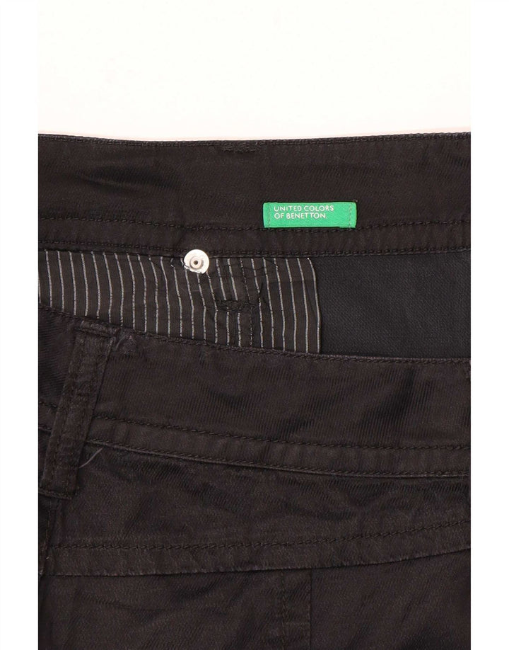 Pantaloni scurți casual Benetton pentru femei Medium W30 Black
