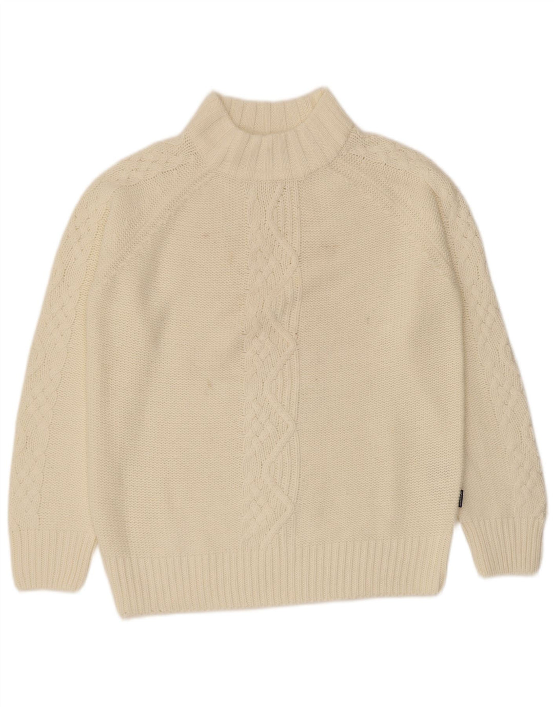 Pulover pentru femei Carrera cu gât țestoasă UK 14 Medium Acrilic alb