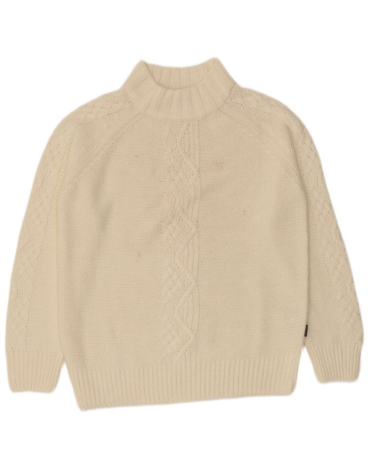 Pulover pentru femei Carrera cu gât țestoasă UK 14 Medium Acrilic alb