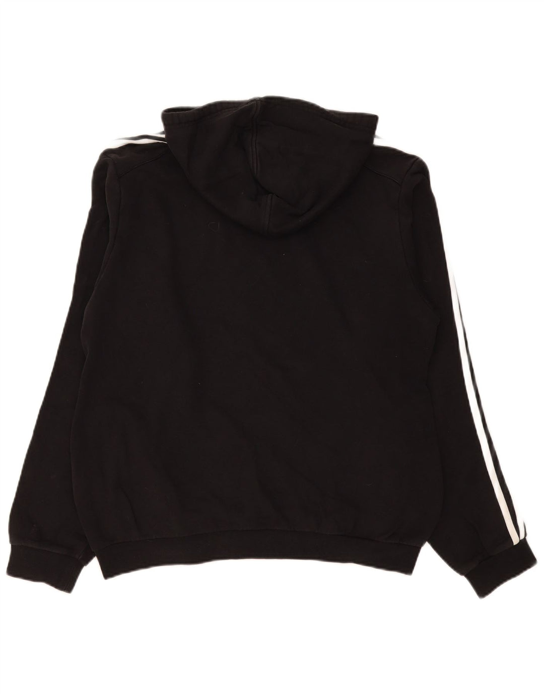Pulover Adidas pentru bărbați, bumbac mediu negru