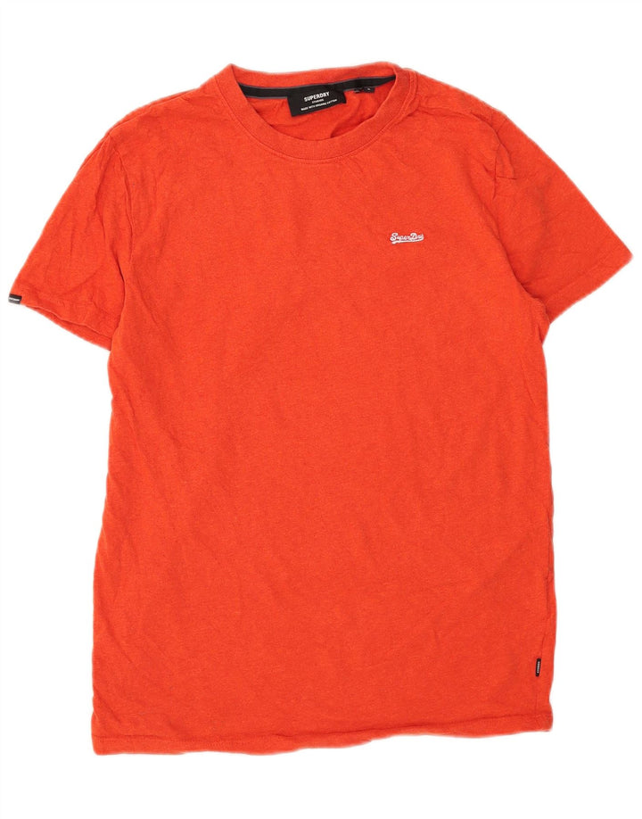 Tricou Superdry pentru bărbați Top mic din bumbac roșu