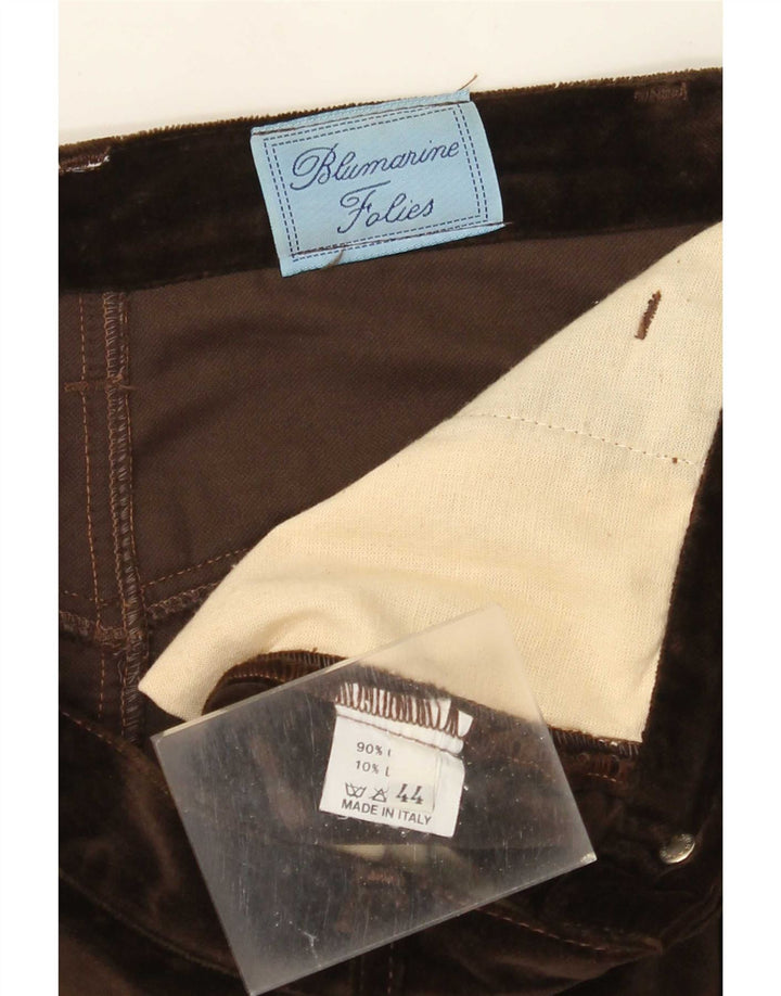 Blumarine Fusta Creion Femei IT 44 Medium W28 Maro Bumbac