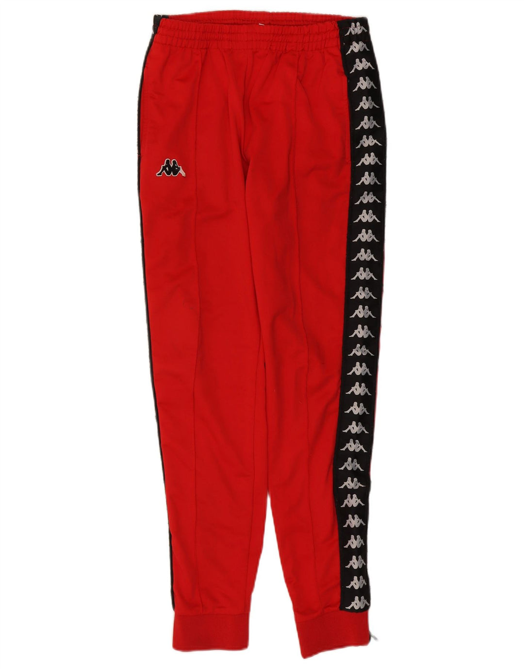 Pantaloni de trening cu grafică pentru bărbați Kappa Pantaloni de jogging, roșu mediu, bloc de culoare