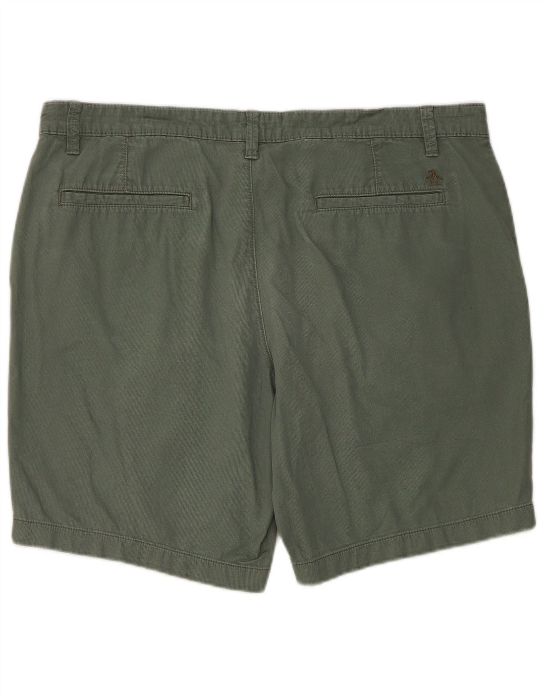 Pantaloni scurți chino pentru bărbați Penguin W36, bumbac verde mare