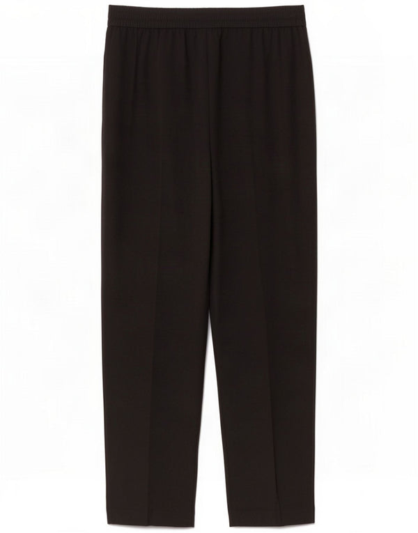 Wallis Pantaloni casual drepti pentru femei UK 16 Large W36 L28 Poliester negru