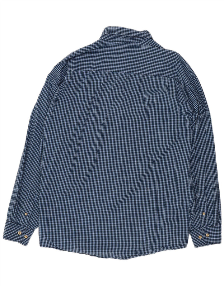 Cămașă pentru bărbați Wrangler XL Blue Gingham Bumbac
