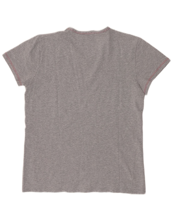 Lotto Tricou pentru femei Top UK 12 Medium Gri Bumbac