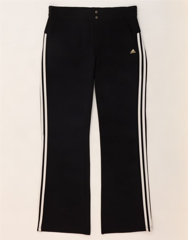 Pantaloni Adidas pentru femei UK 16 Large W36 L30 Poliester negru