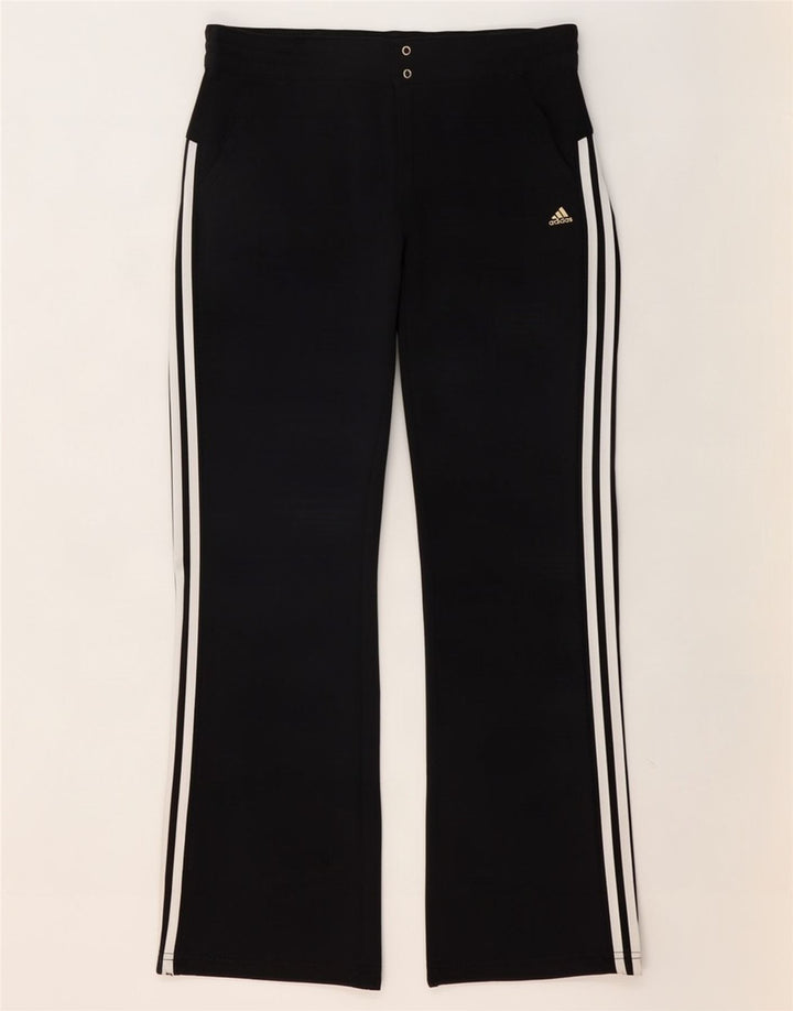 Pantaloni Adidas pentru femei UK 16 Large W36 L30 Poliester negru