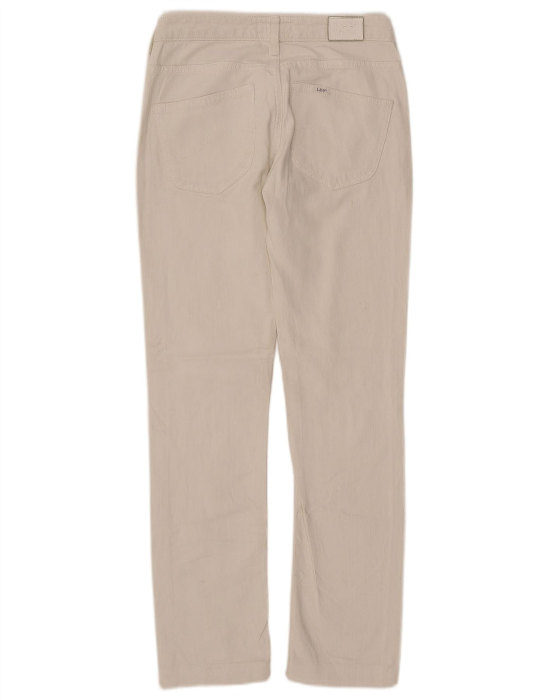 Blugi subțiri de damă LEE W28 L27 alb