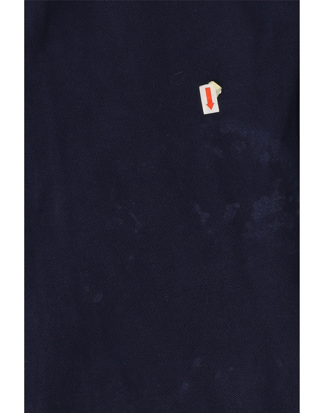 RALPH LAUREN Tricou polo cu mânecă lungă pentru femei UK 12 Mediu Bumbac bleumarin