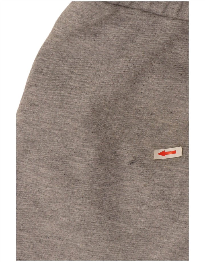 Pantaloni scurți sport pentru bărbați Russell Athletic, bumbac cu pete, gri mediu