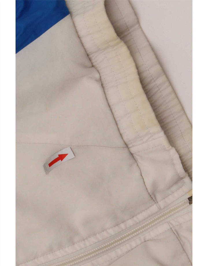 Jachetă de trening pentru bărbați Adidas Marea Britanie 36/38 Poliester color bloc alb mic