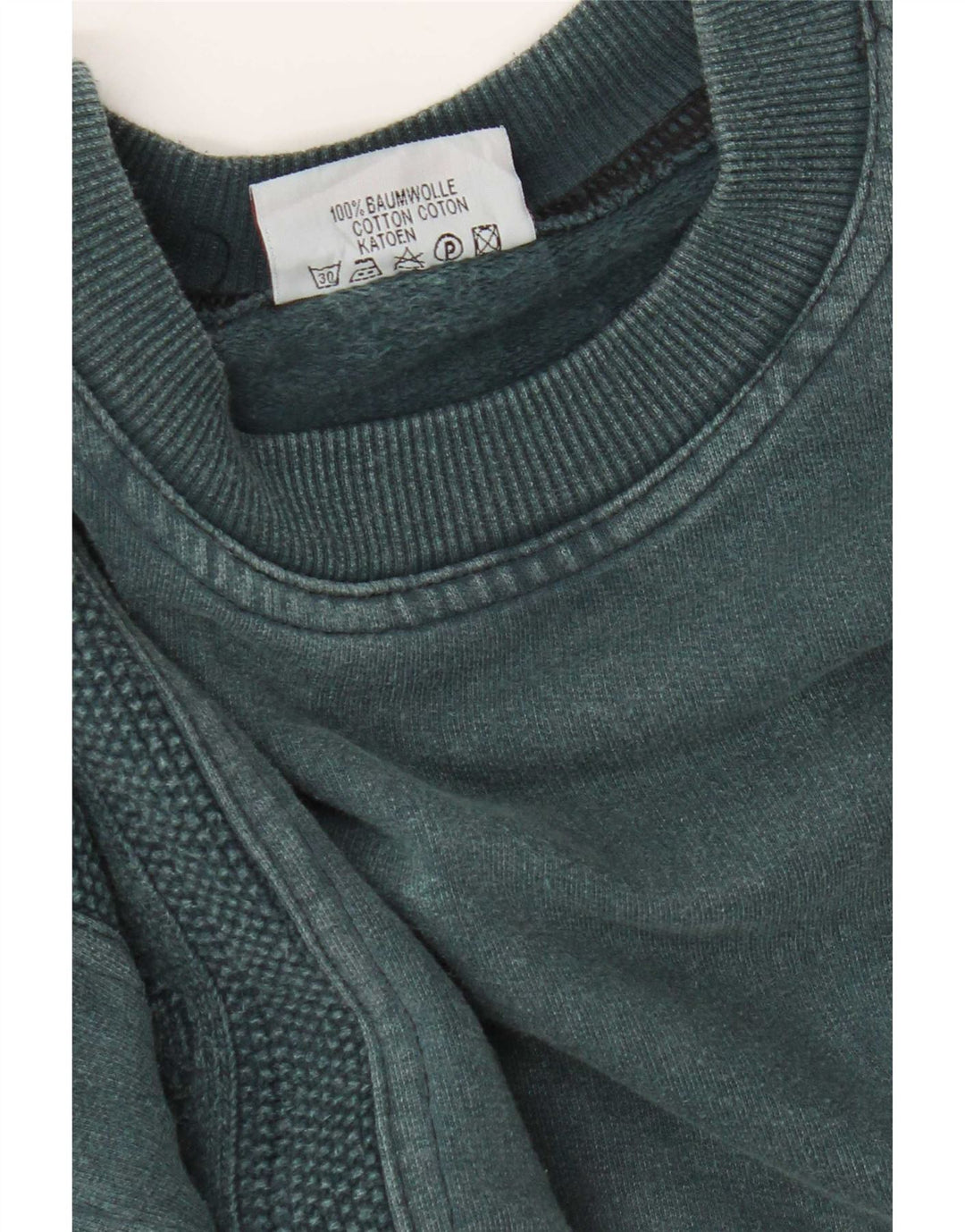 Hanorac Vintage pentru bărbați Jumper XL Bumbac Albastru
