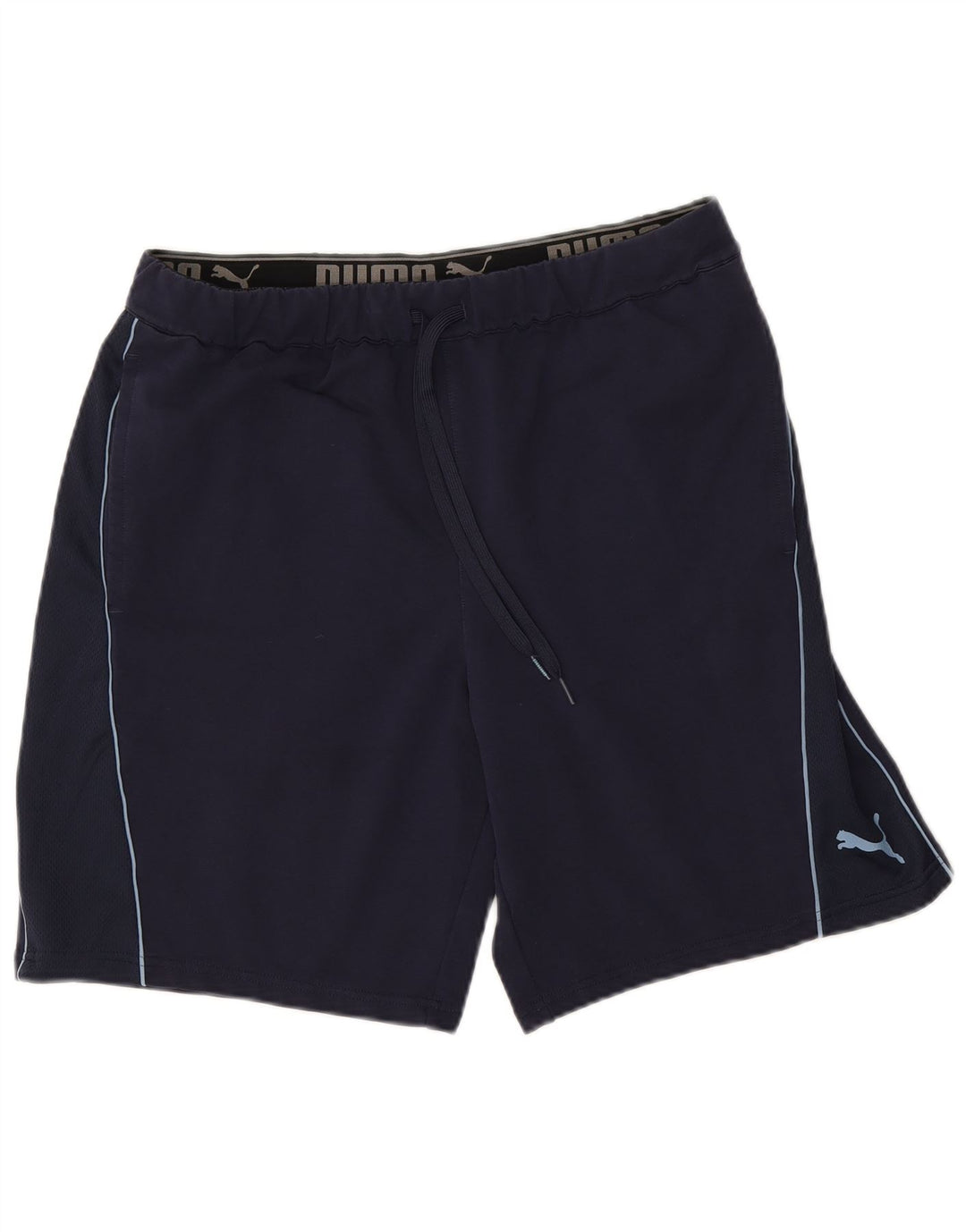 Pantaloni scurți sport PUMA pentru bărbați, mari, albastru, bumbac