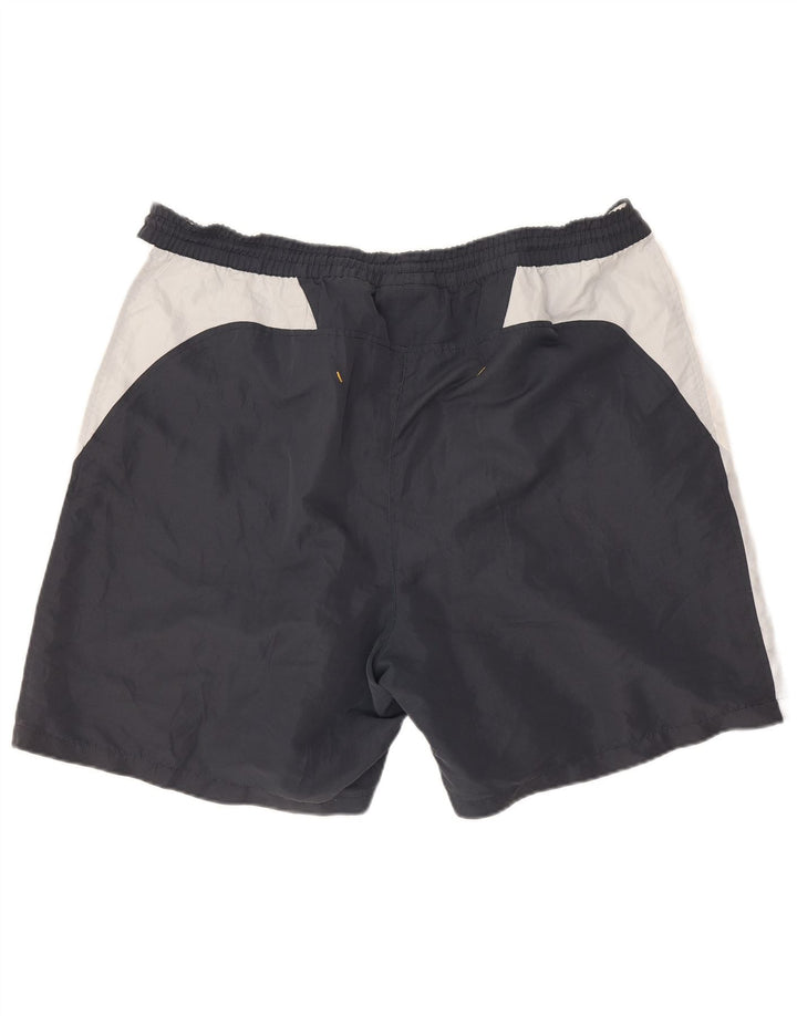 Pantaloni scurți sport Lotto pentru bărbați, mari, bleumarin, poliester color bloc