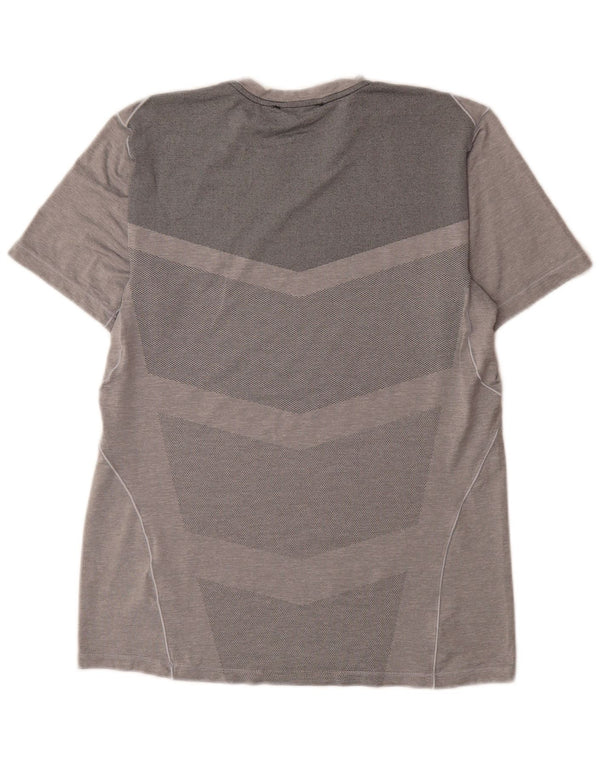 Tricou Nike Dri Fit pentru bărbați Top Medium Gri Poliester