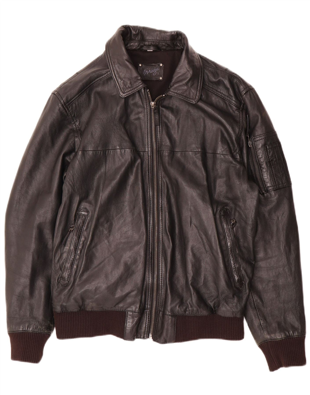 Geacă de piele pentru bărbați Maze IT 50 Large Black