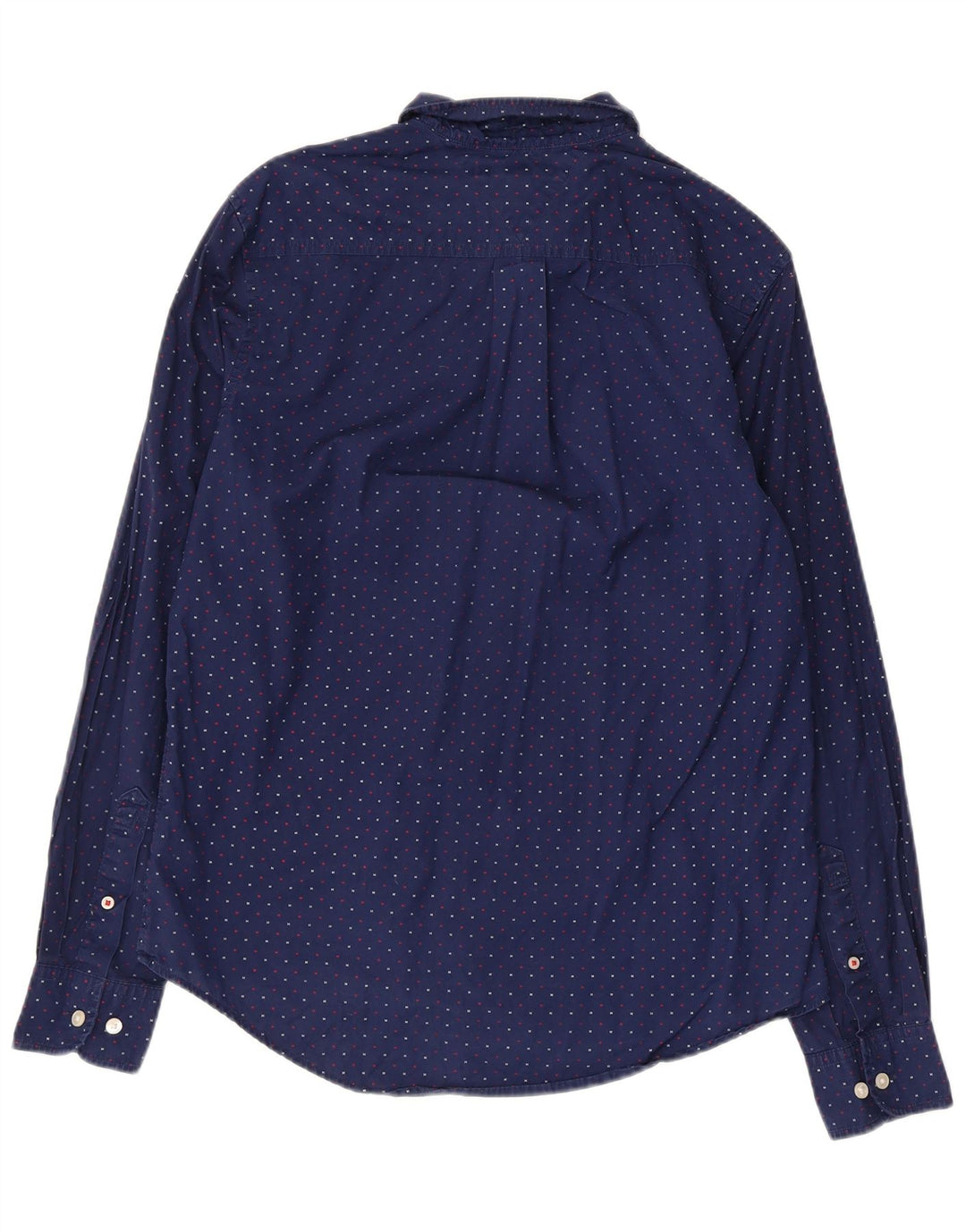 Cămașă grafică pentru bărbați Tommy Hilfiger, bumbac, albastru bleumarin