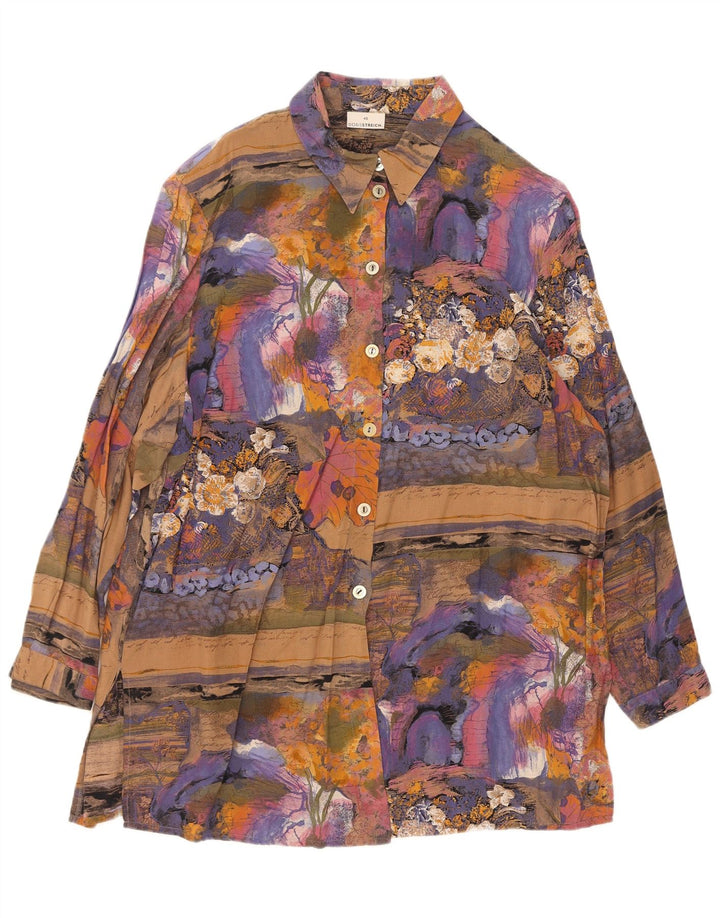 Doris Streich Cămașă Femei EU 48 2XL Multicolor Patchwork