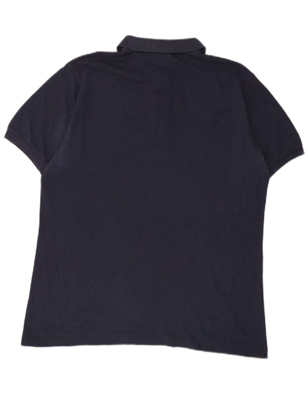 Tricou polo pentru bărbați LACOSTE Mărimea 5 mare din bumbac bleumarin