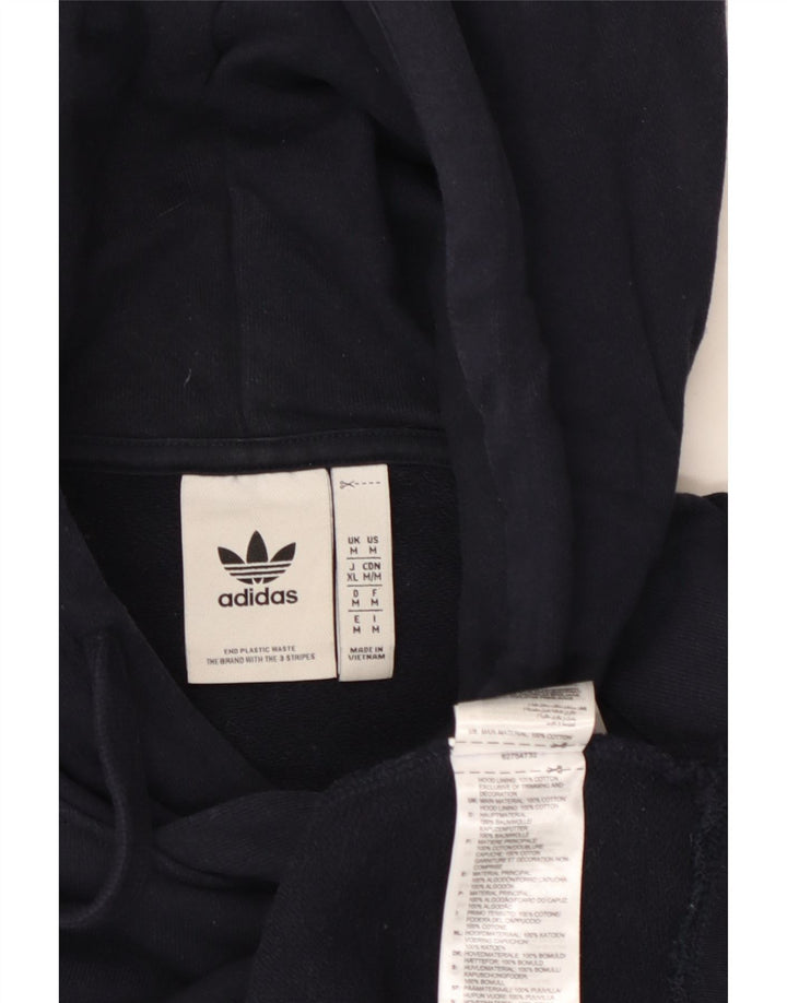 Pulover pentru bărbați Adidas Graphic Hoodie, mediu, albastru, bumbac color block