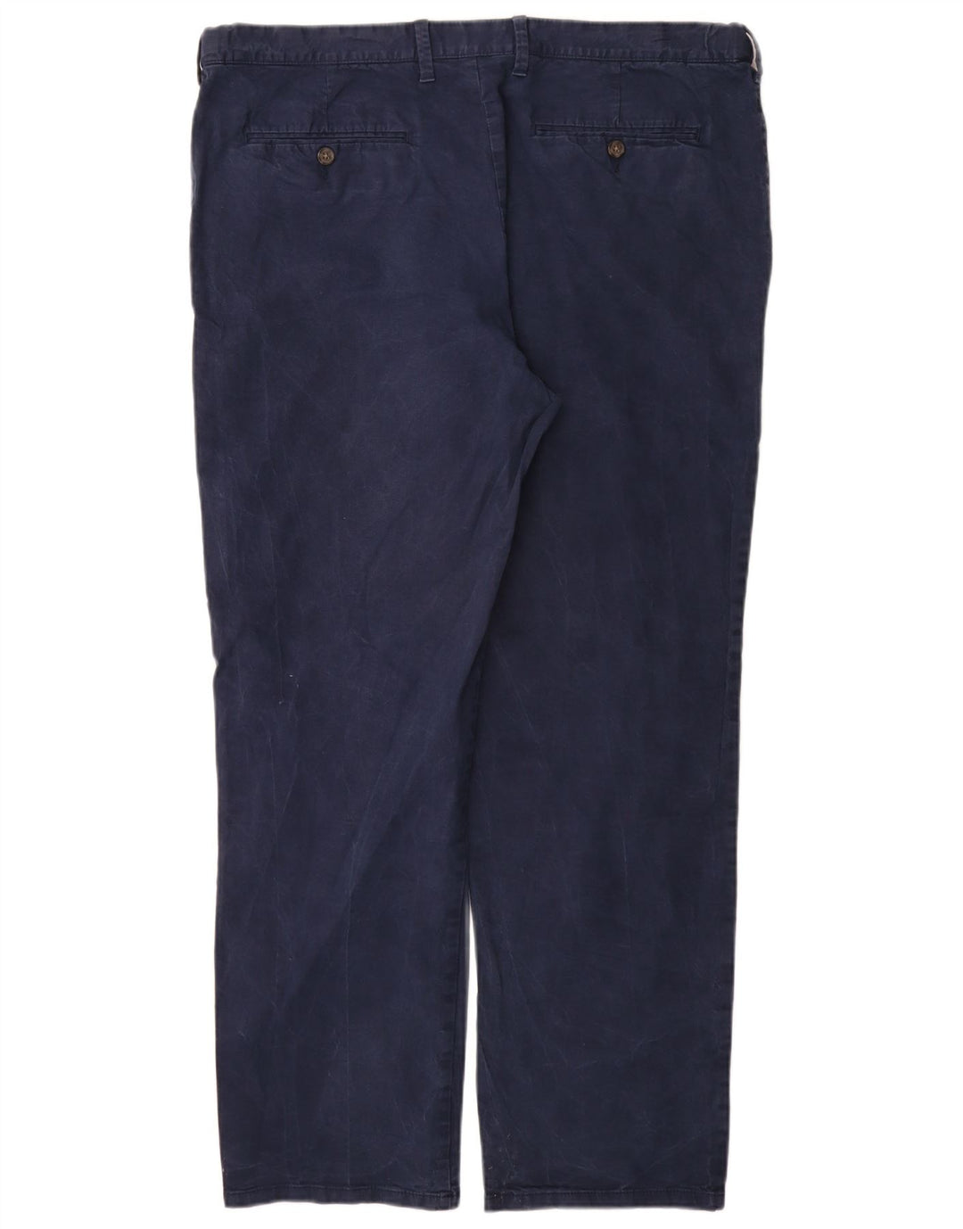 Pantaloni chino obișnuiți, drepti, pentru bărbați Marks & Spencer, L40 L33, bleumarin
