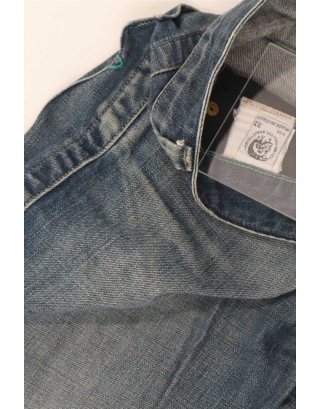 Pantaloni scurți din denim pentru femei Diesel W32 Large Blue
