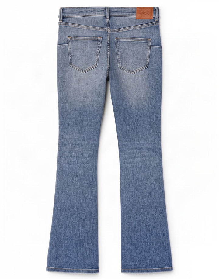 Blugi Zara Femei Bootcut EU 42 Large W32 L32 Blue