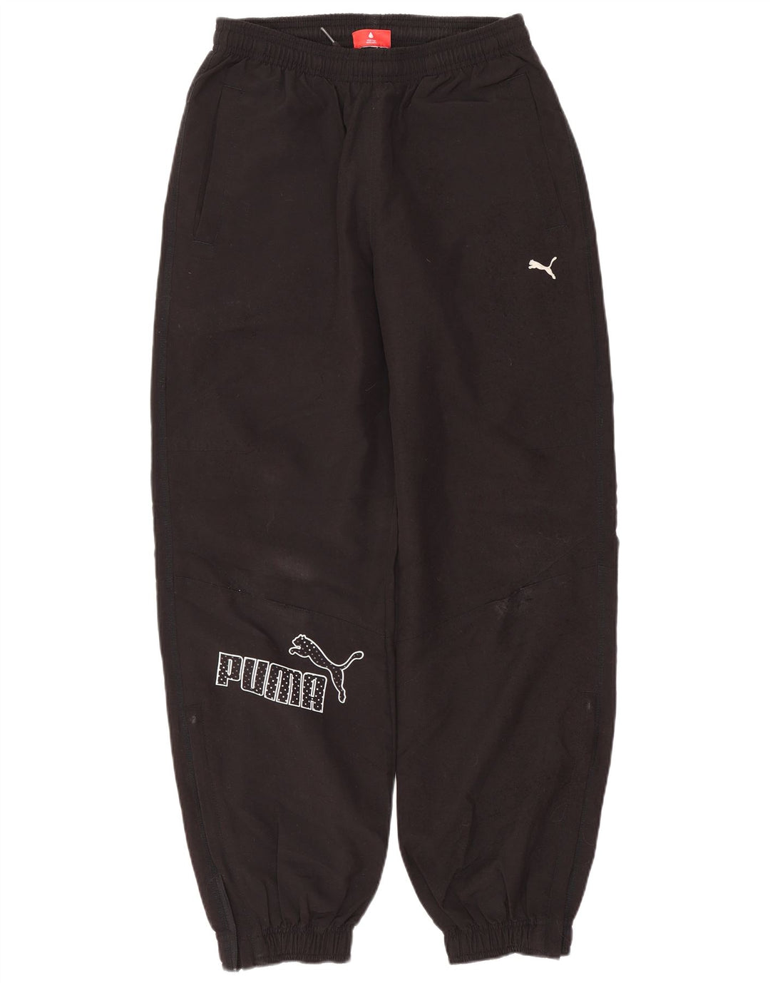 Pantaloni de trening cu grafica Puma Fete Joggeri 13-14 Ani Negru