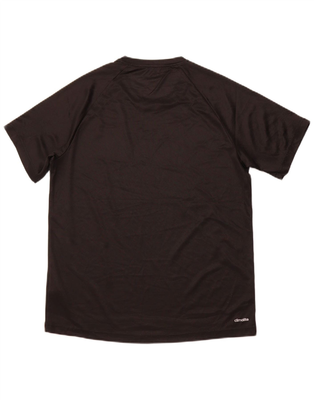 Tricou ADIDAS Climalite pentru bărbați Top Mediu Negru Poliester Sport